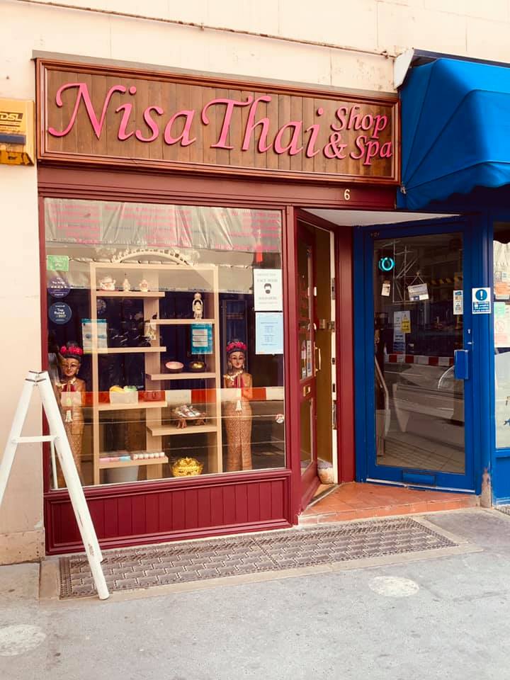 Nisa Thai Spa Massage Shop front